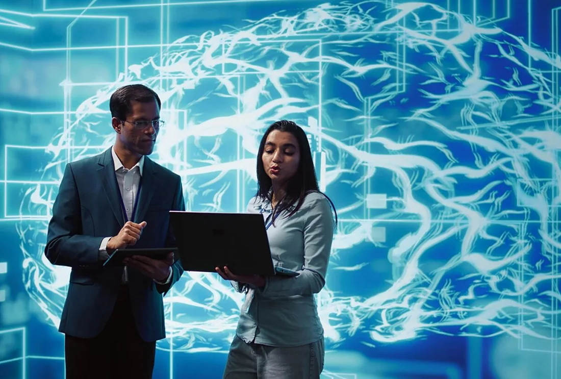 Practical AI automation that keeps people in control for growing businesses