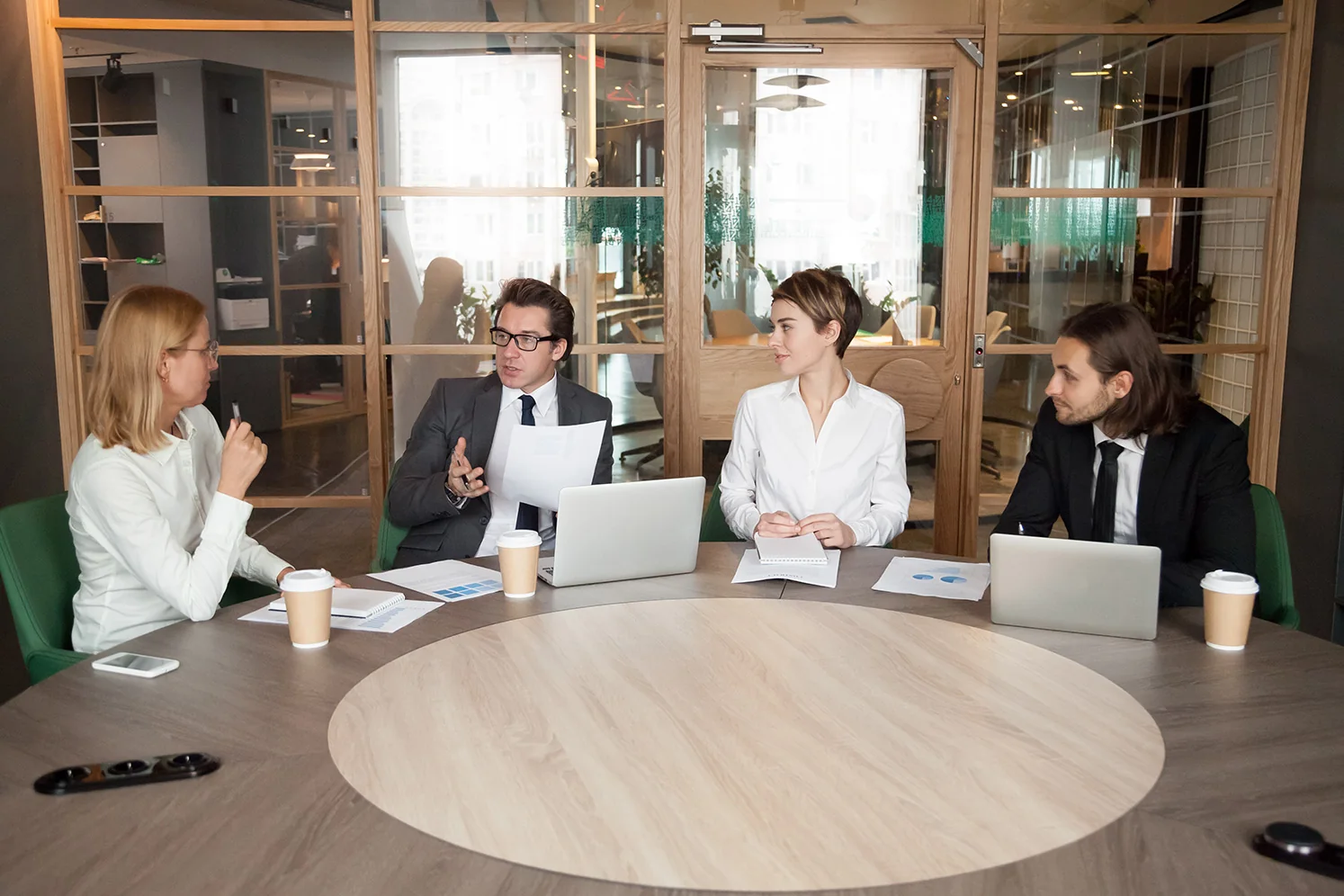 Client and technology team collaboration